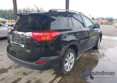 2013 Toyota Rav4 Limited z USA, uszkodzony, nr VIN 2T3DFREV0DW033543